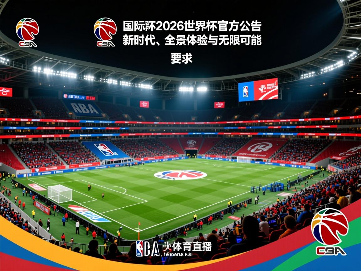 国际足联更新2026世界杯官方公告：新时代、全景体验与无限可能